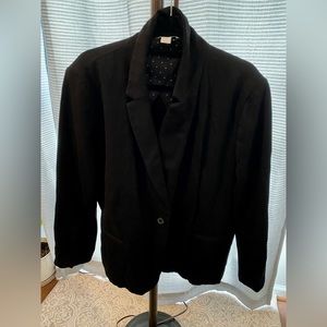 Old Navy black stretchy blazer, NWOT, sz XXL